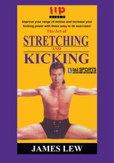 Art of Stretching & Kicking conditioning DVD James Dragonmaster Lew martial arts